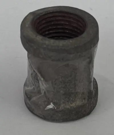 COUPLING 1/2" GALV.