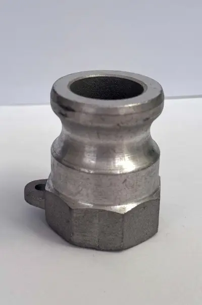 ADAPTER MACHO 1" R/I ALUMINIO