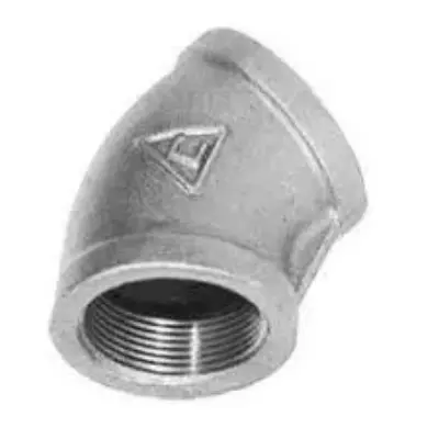 CODO 1/2 X 45 GALV. # 40