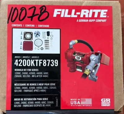 KIT PARA REP. BOMBAS FILL RITE