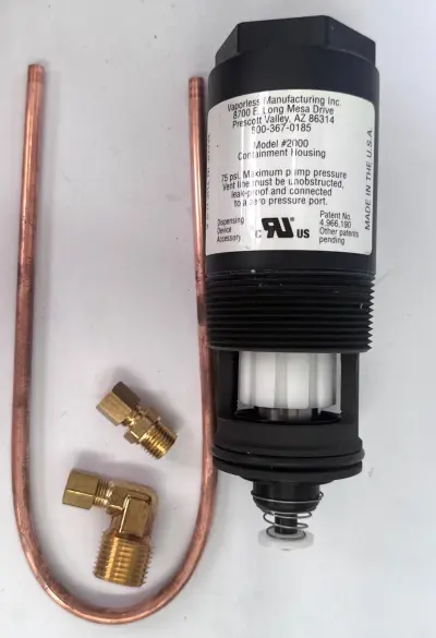 LEAK DETECTOR C/CHECK VALVE