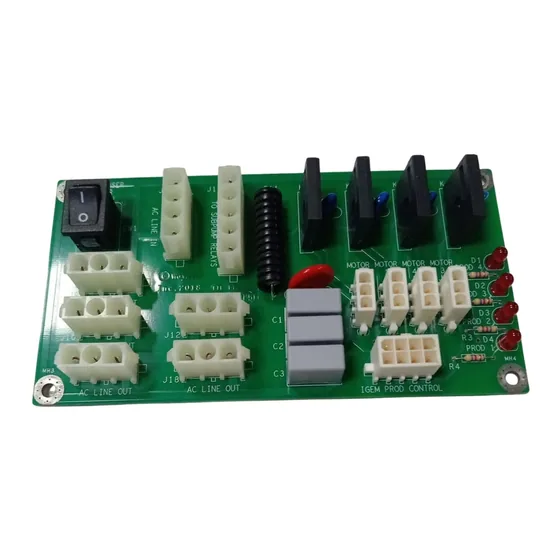 TARJETA RELAY DE DISTRIBUCIÓN