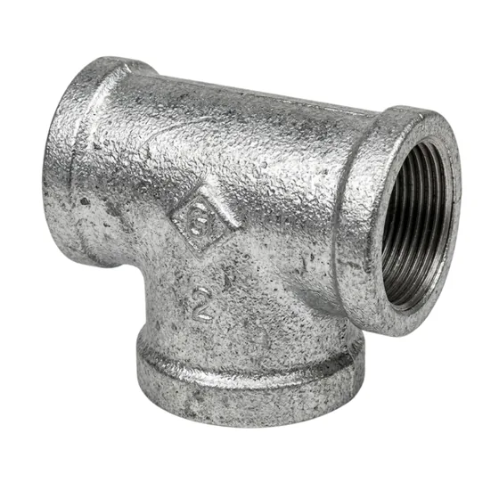 TEE GALV. DE 2" NEGRA