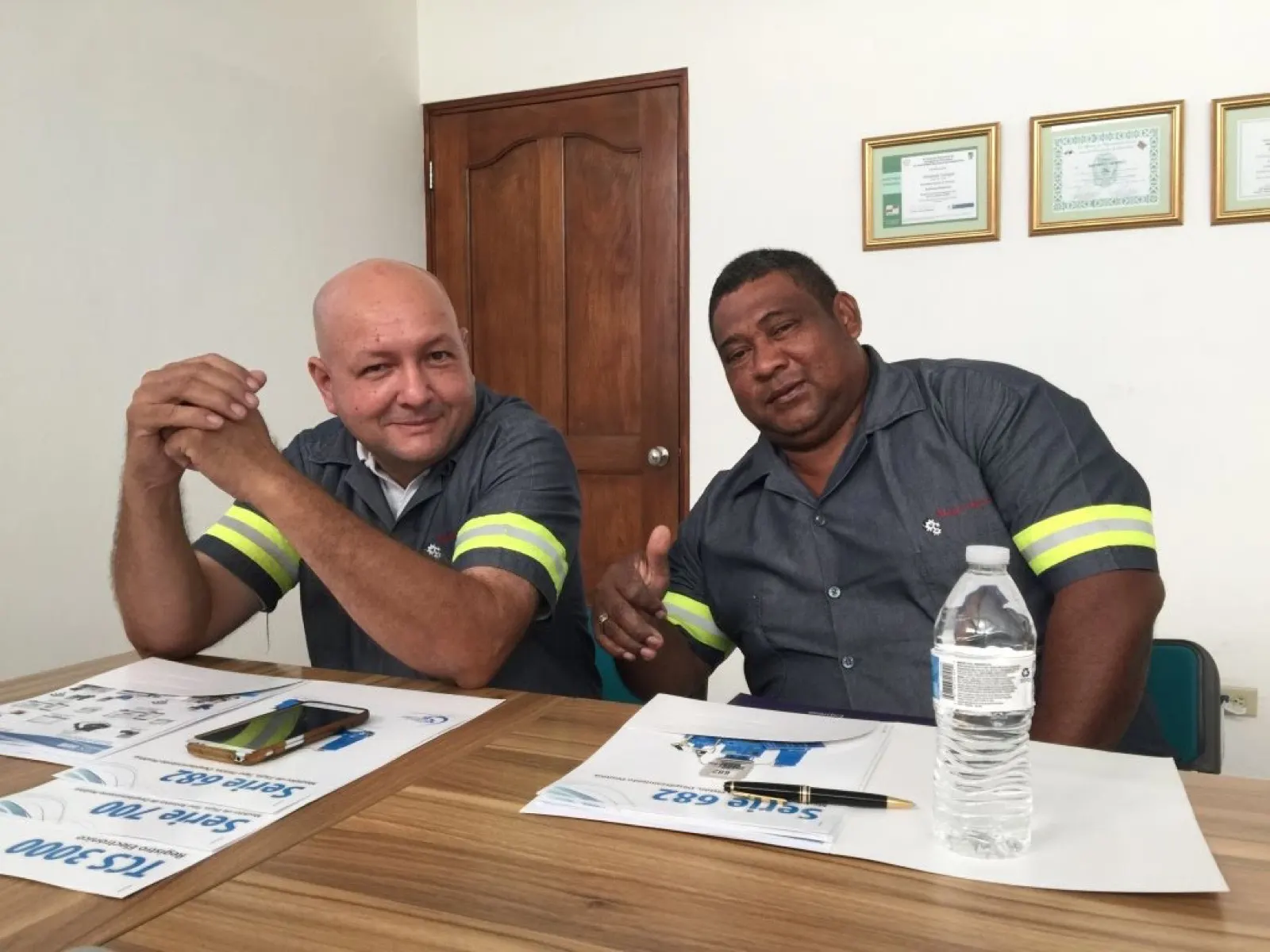 Obra de Master Services en una estación de combustible — Panamá