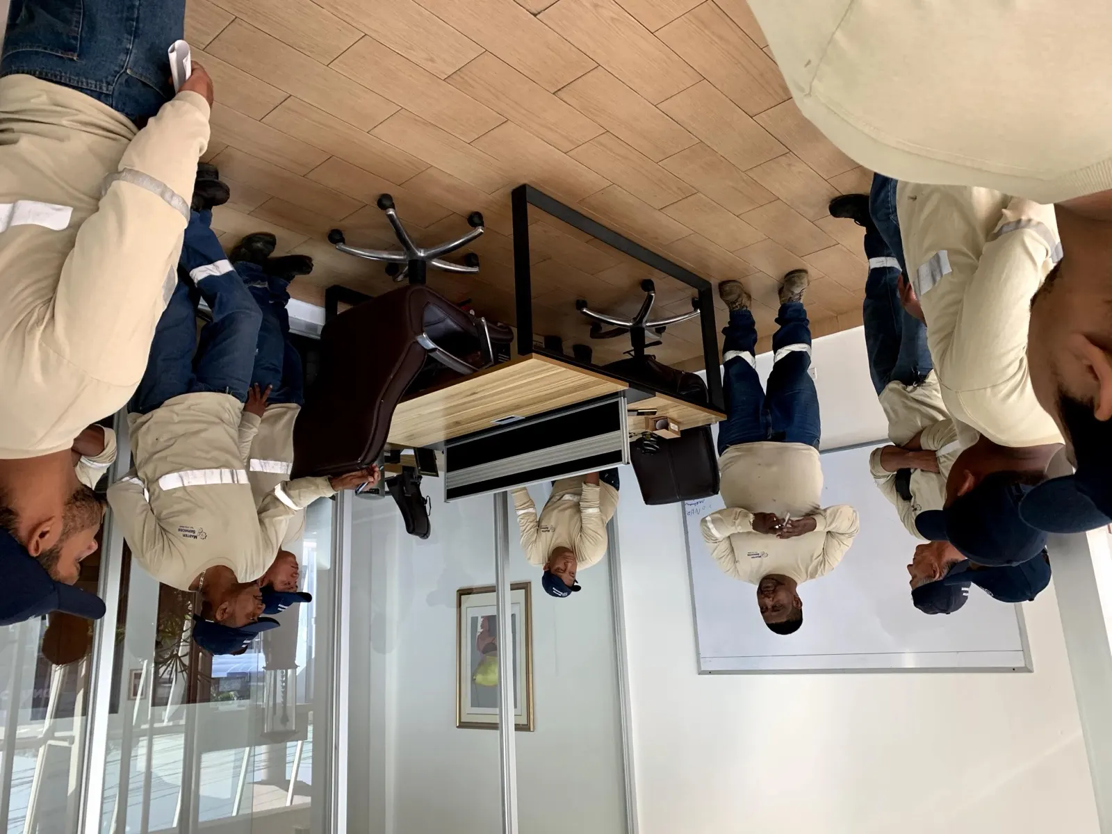 Obra de Master Services en una estación de combustible — Panamá