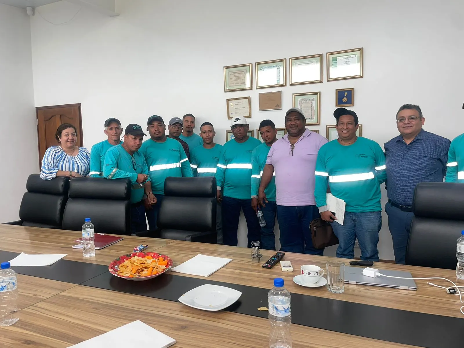 Obra de Master Services en una estación de combustible — Panamá