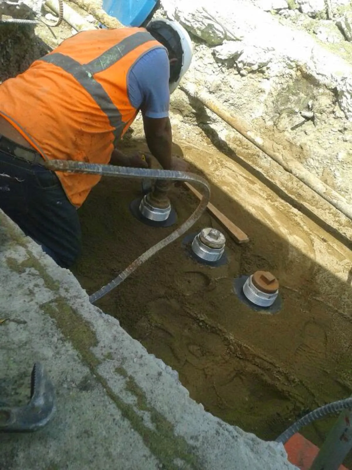 Obra de Master Services en una estación de combustible — Panamá