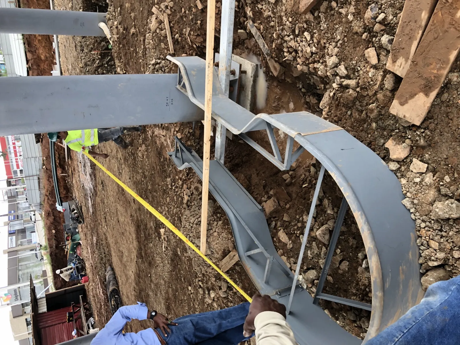 Obra de Master Services en una estación de combustible — Panamá