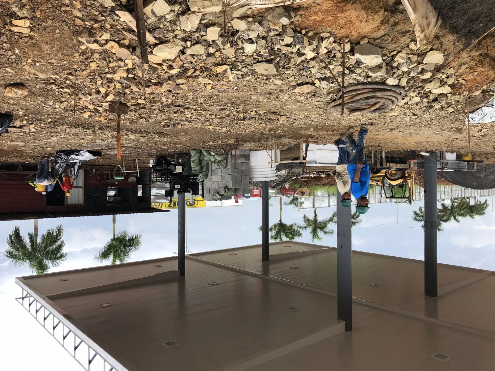 Obra de Master Services en una estación de combustible — Panamá