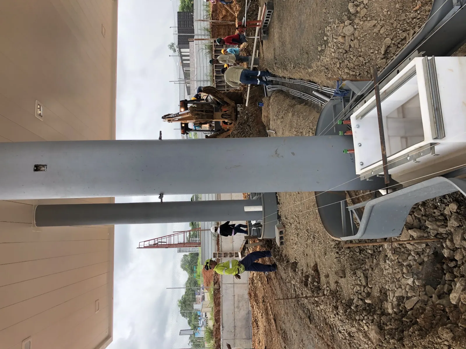 Obra de Master Services en una estación de combustible — Panamá