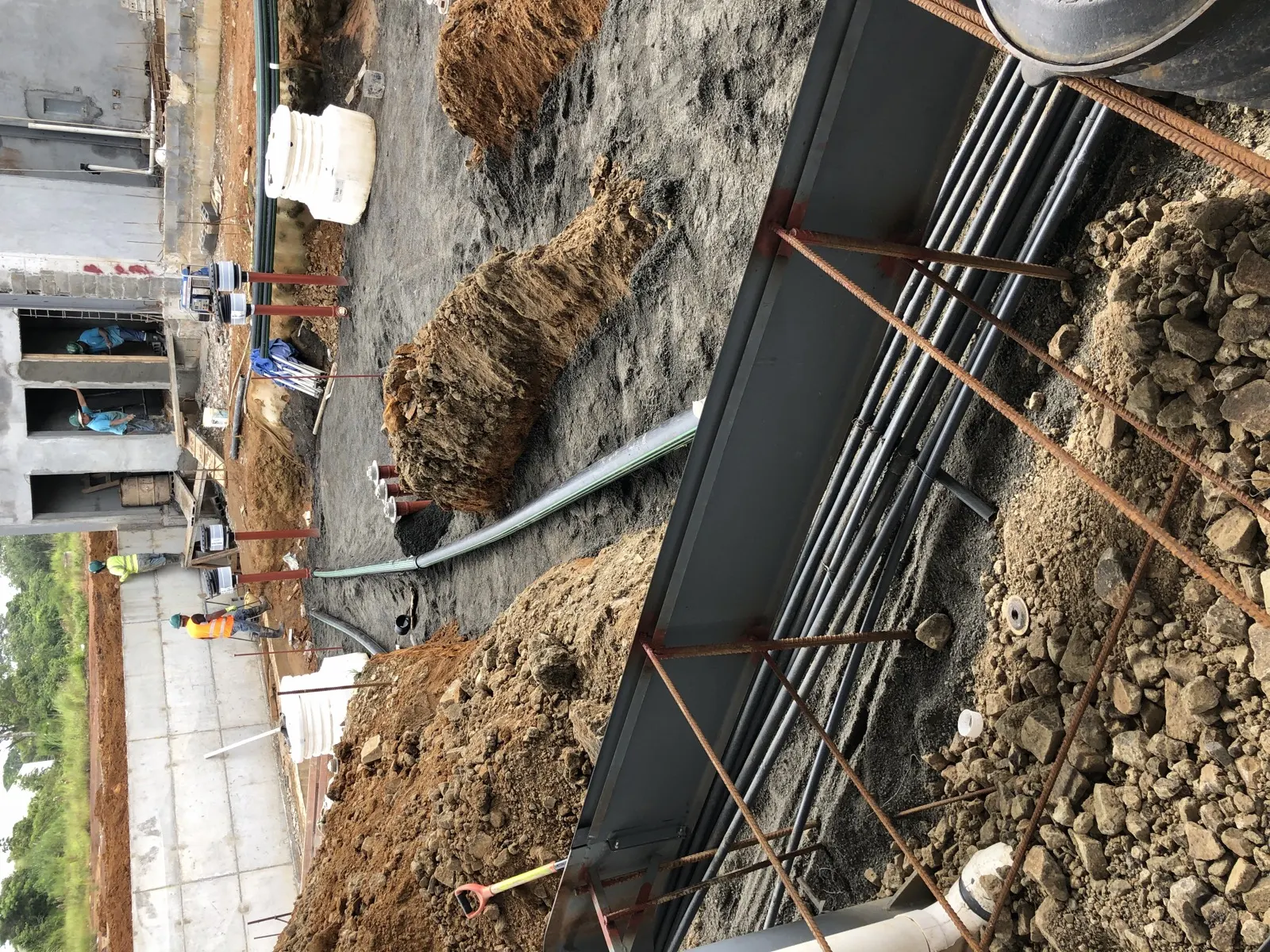 Obra de Master Services en una estación de combustible — Panamá