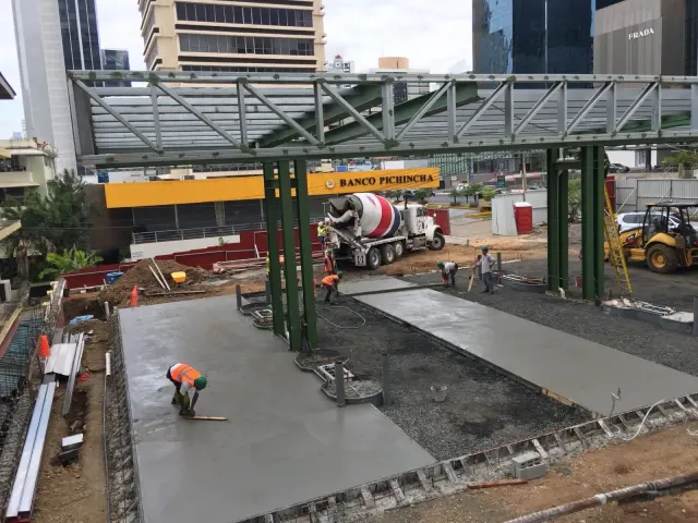 Construcción de estaciones
